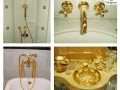 GOLD PLATED BATHROOMS