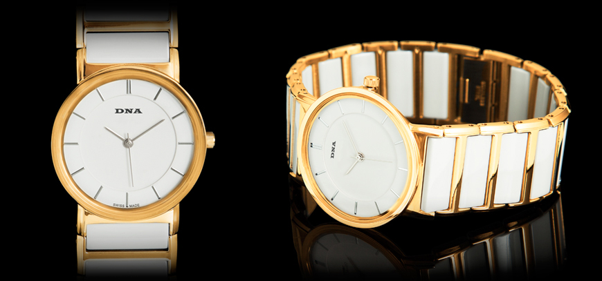 Pearl Gold-Plated Watch