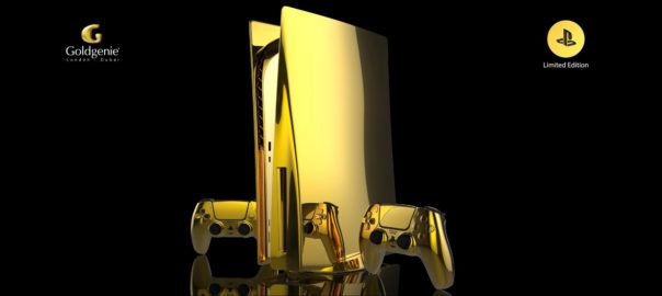 24k Gold PlayStation PS5