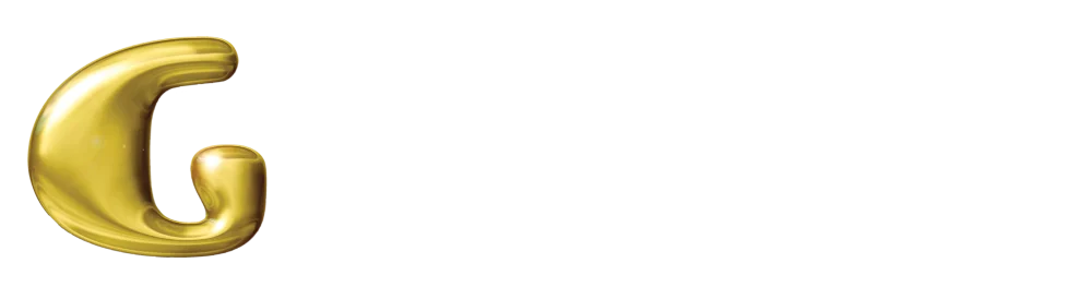 Goldgenie LONDON DUBAI LOS ANGELES white logo horizontal