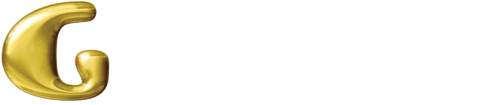 Goldgenie white logo horizontal