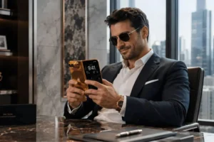 Goldgenie 24K Gold iPhone Duo collection – render