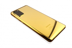 24K-Gold-Samsung-Galaxy-S20-plus-lying-Down-Wh